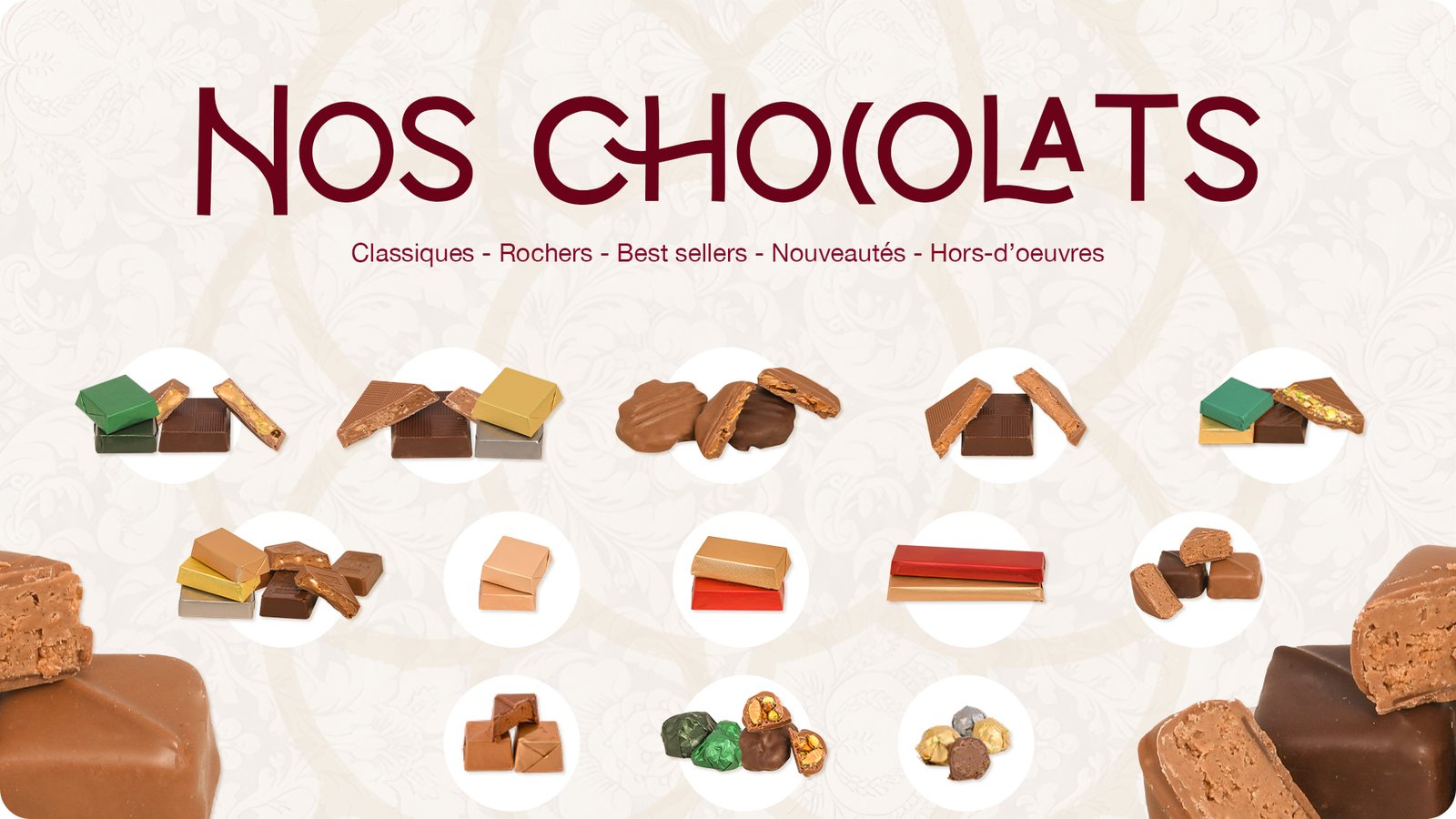 Nos chocolats